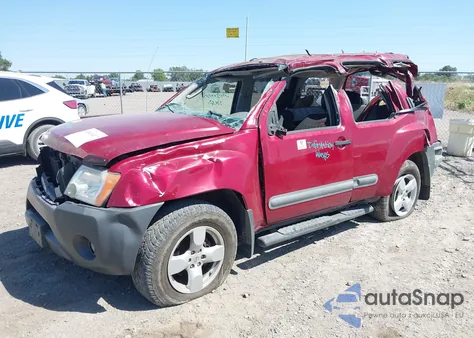 2006 Nissan Xterra Se from USA, damaged, VIN 5N1AN08U46C537311